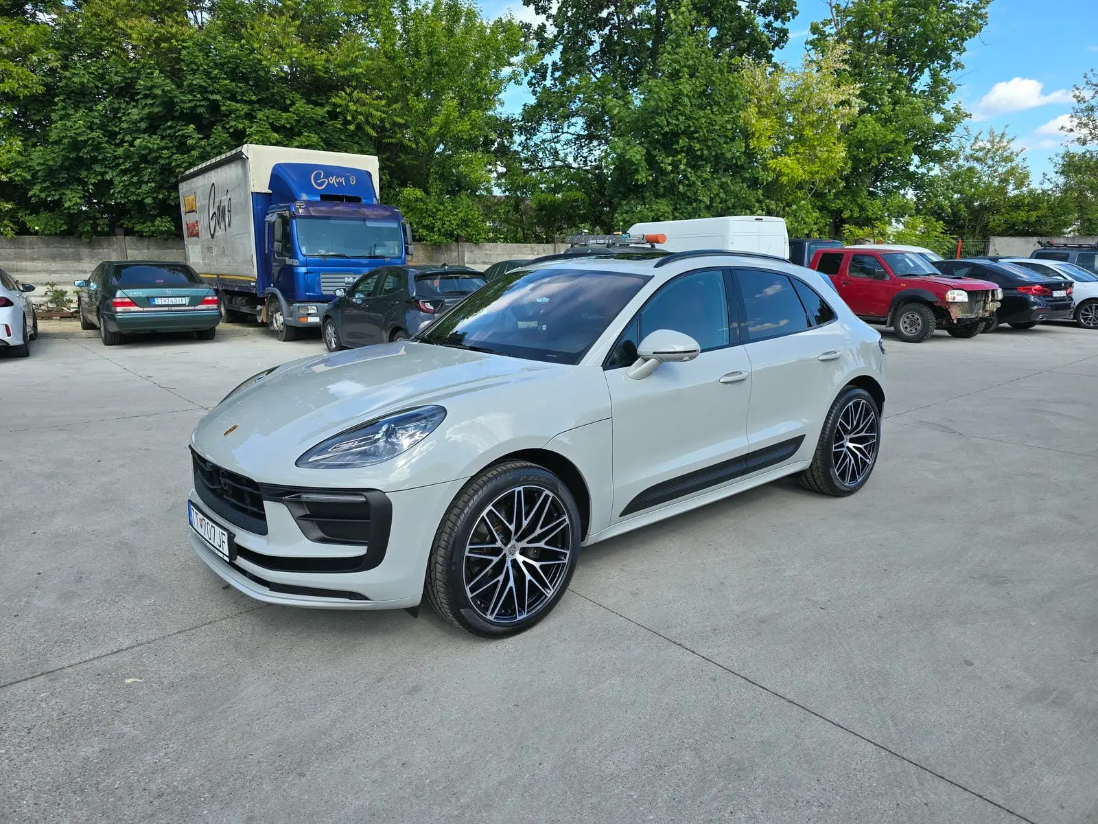 Porsche po čistení, fotka 1