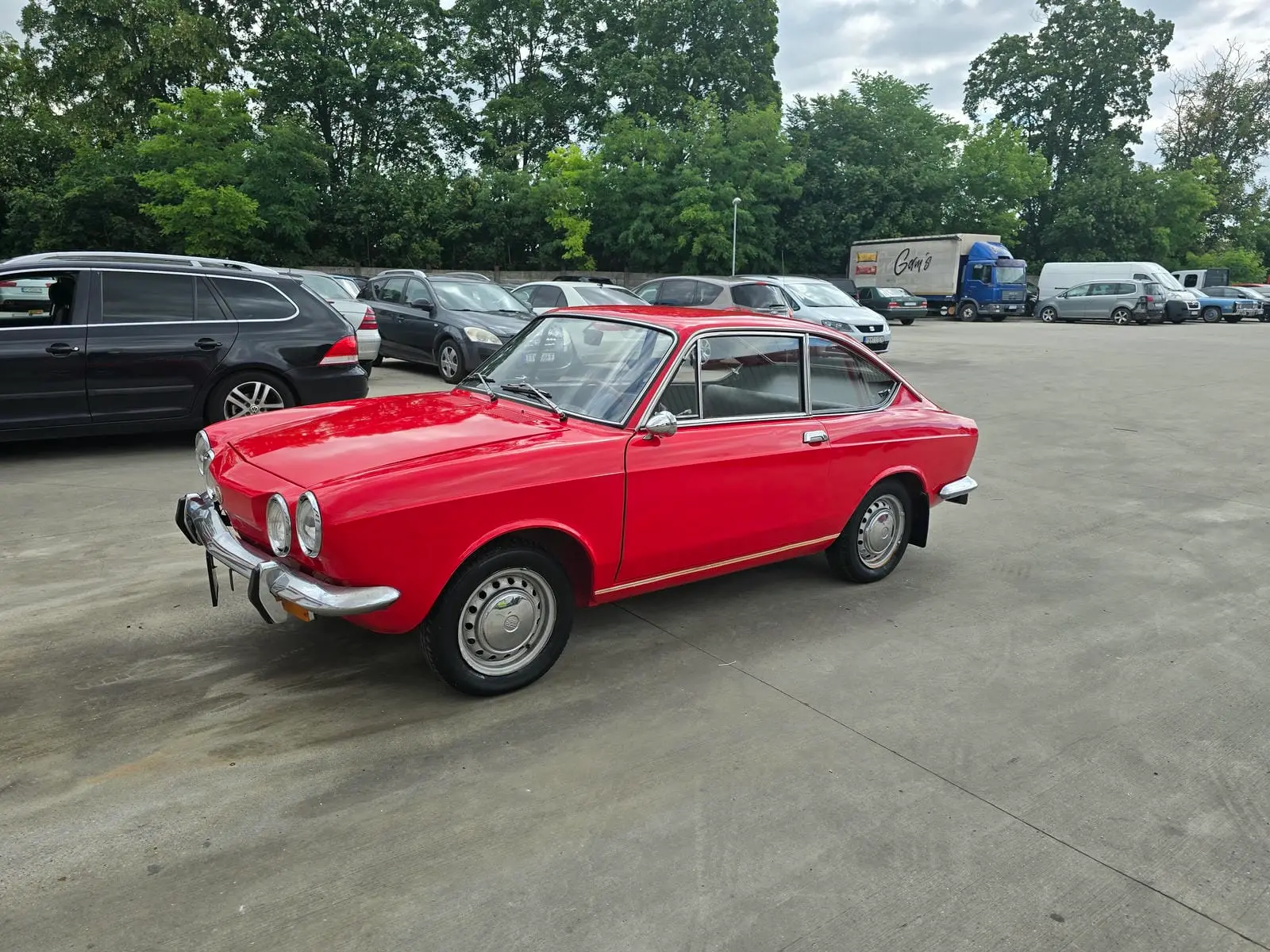 Fiat 850 Sport po čistení, fotka 1